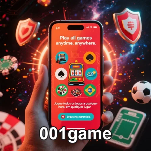 Acesso rápido e confiável pelo seu dispositivo móvel - 001game