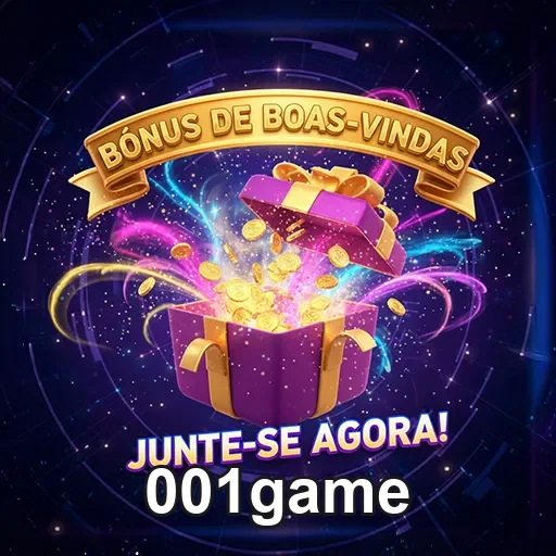 Imagem do bônus 07 no site 001game, destaque para recompensas e promoções em jogos online.